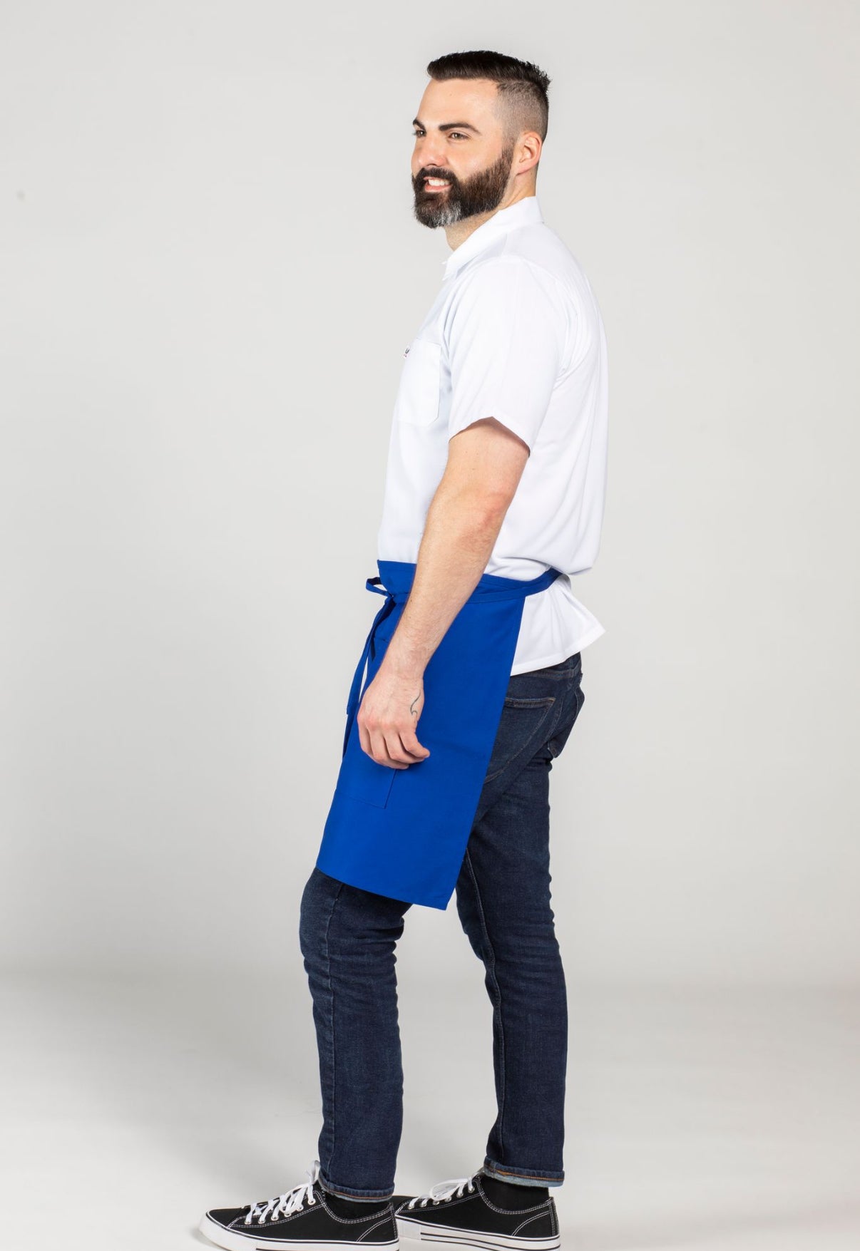Half Waist Pocket Apron #3056