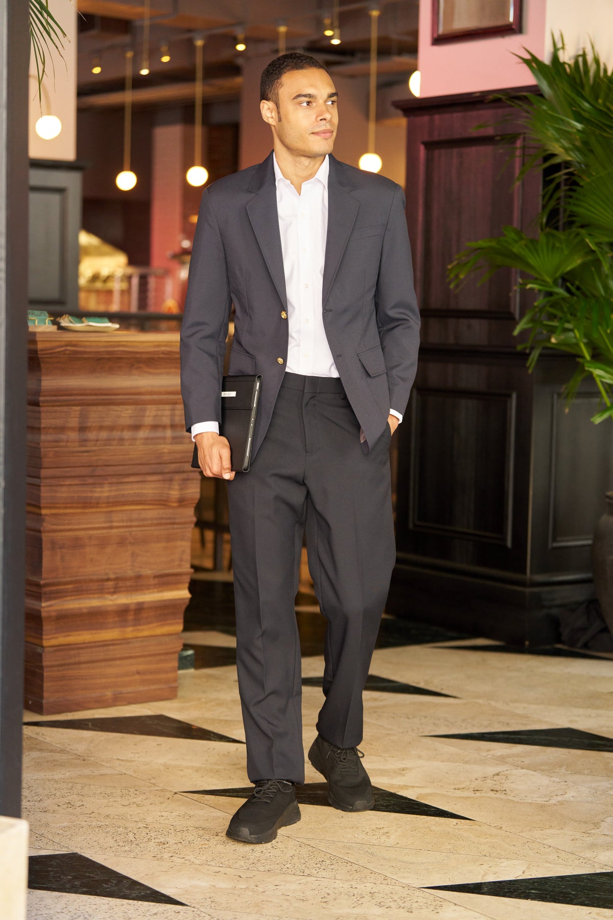 MEN'S REGULAR SINGLE BREASTED BLAZER