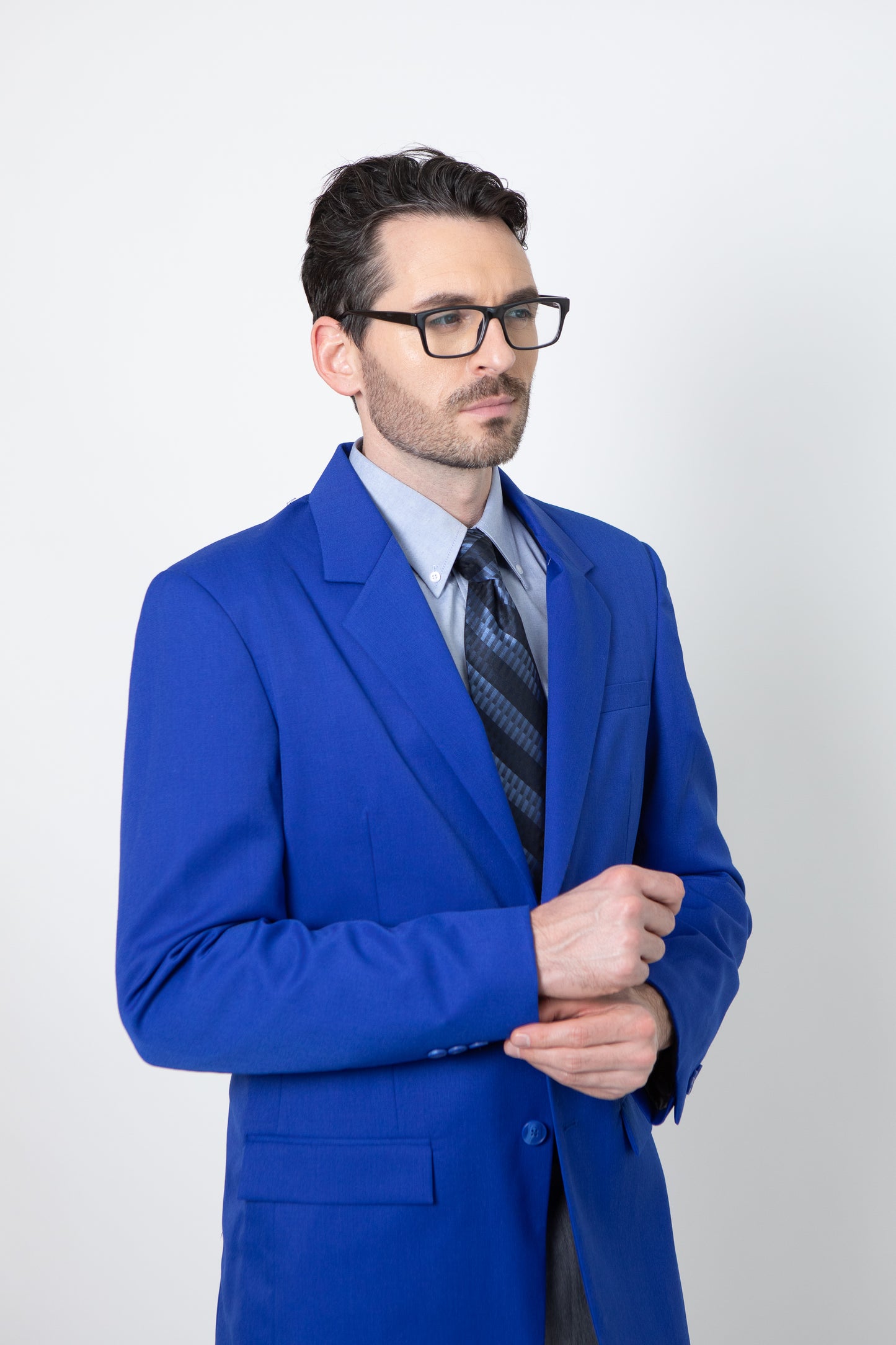 MEN'S LONG SINGLE BREASTED BLAZER #1050-LONG