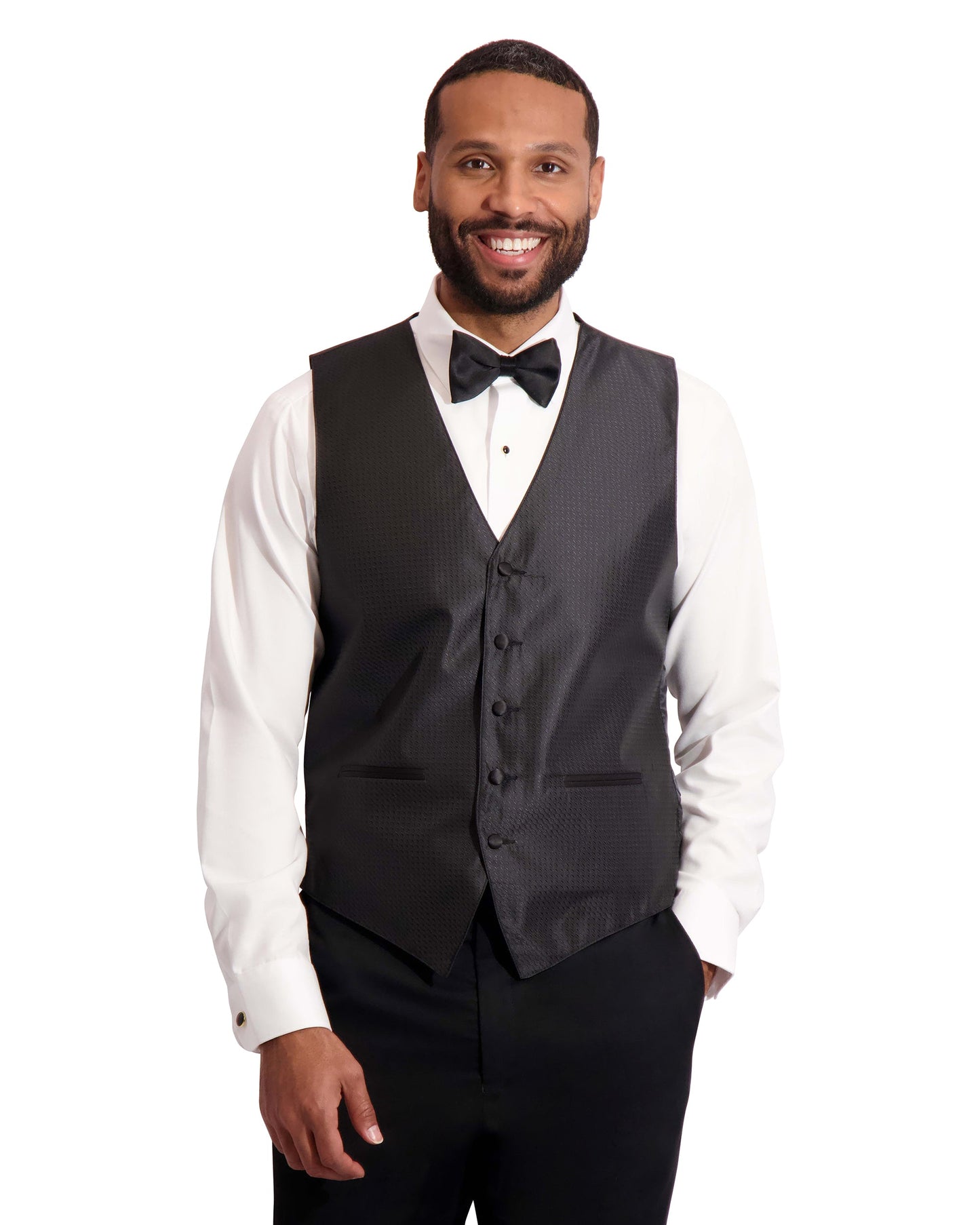 MENS FASHION VEST - CHARCOAL