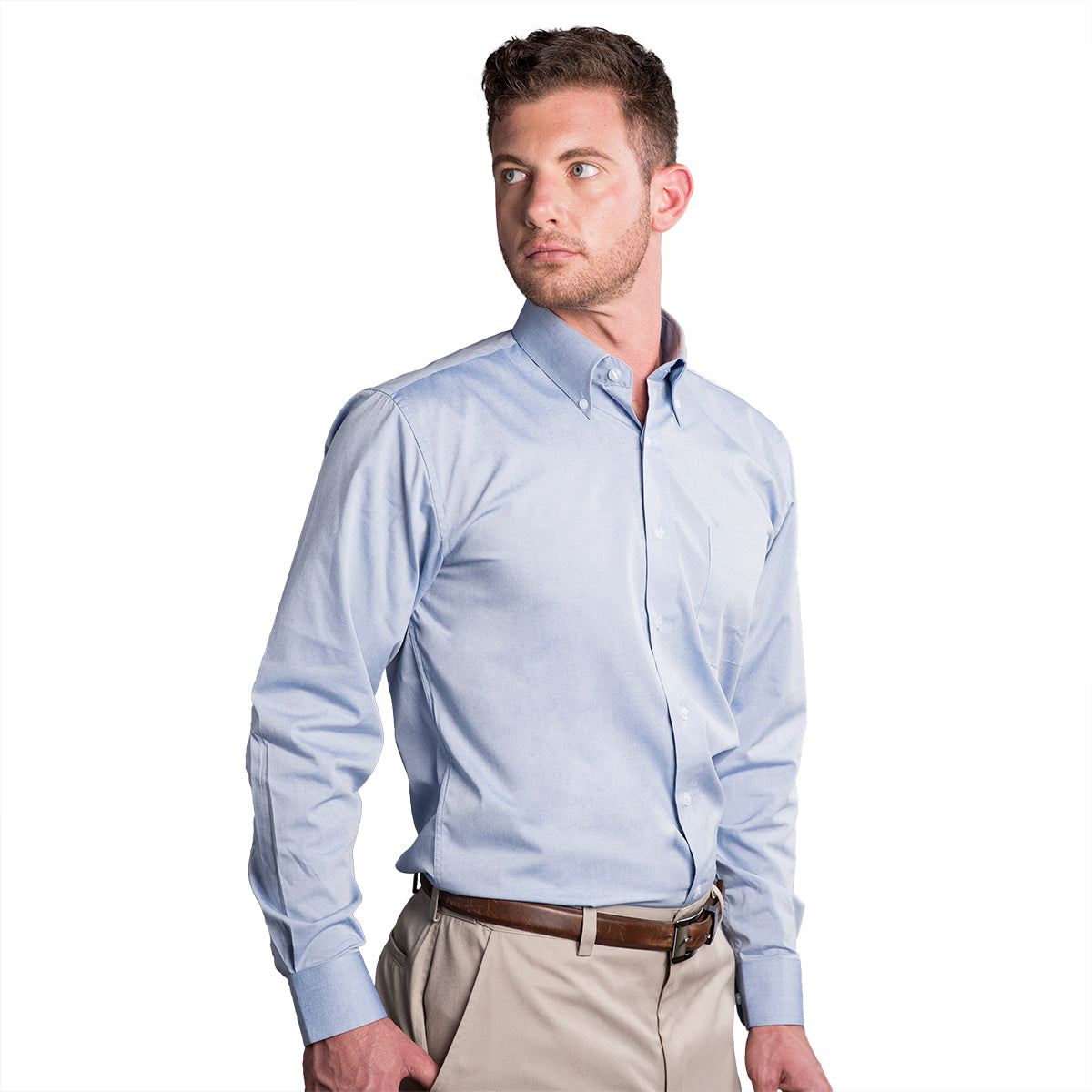 MEN'S L/S BUTTON DOWN SHIRT #1501