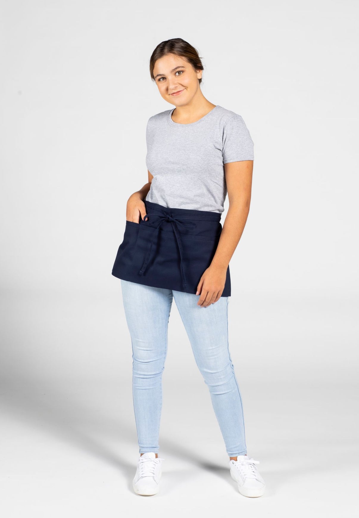 Three-Section Pocket Waist Apron #3067