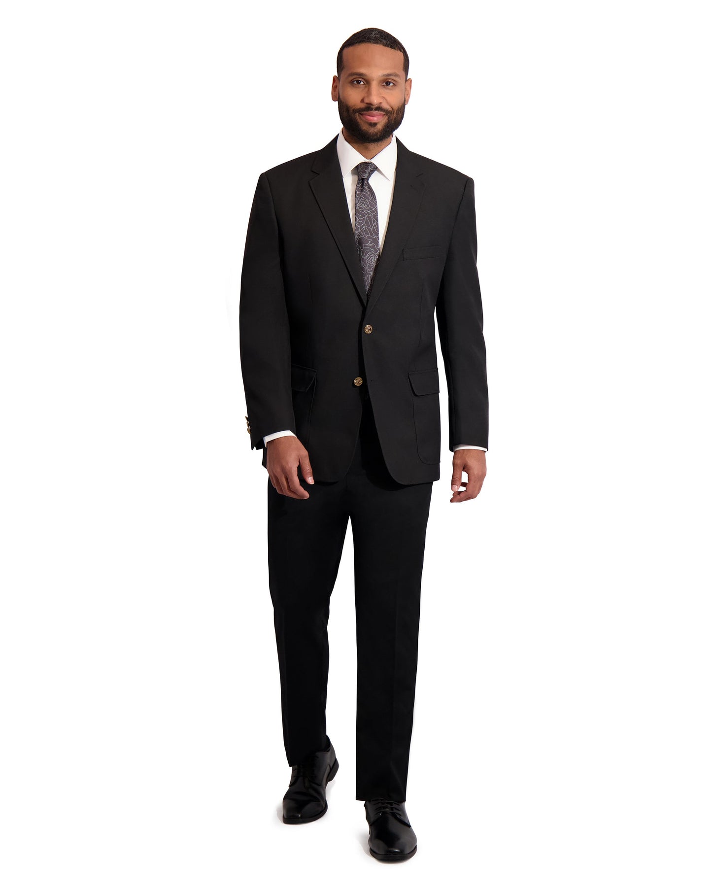 CLASSIC CORPORATE BLAZER - BLACK #2011C