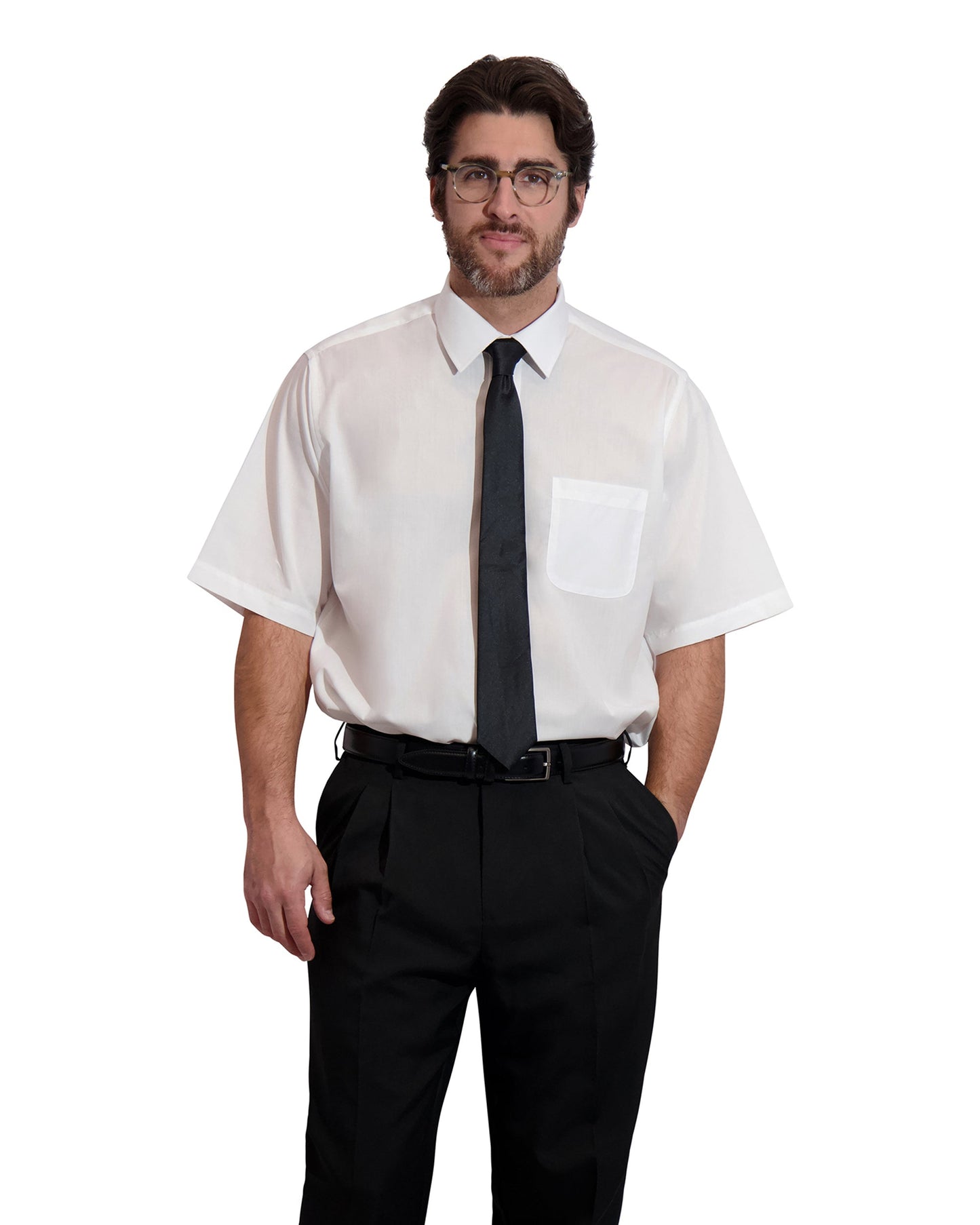 Men’s Neil Allyn 65\35 Short Sleeve Dress Shirt #2071