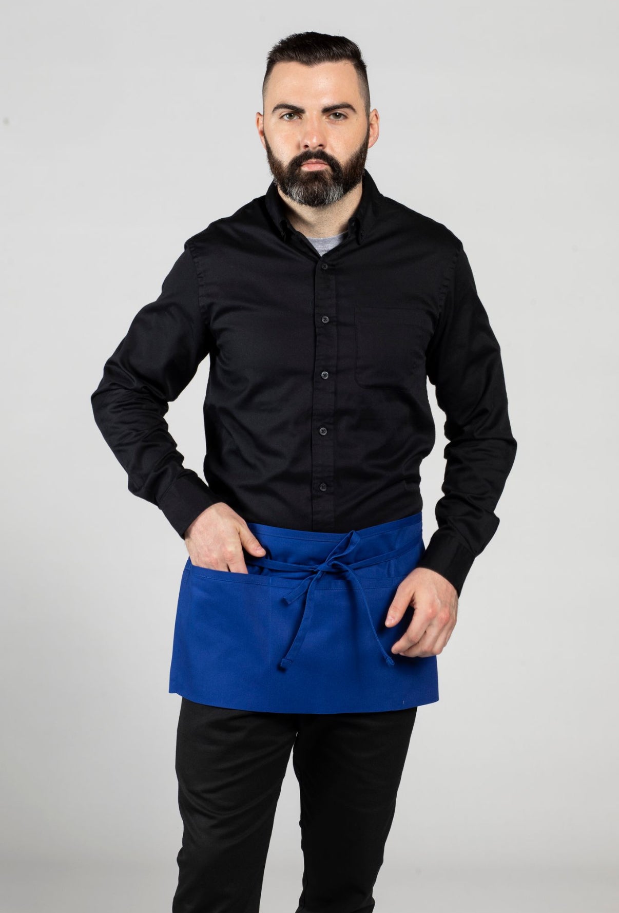 Three-Section Pocket Waist Apron #3067