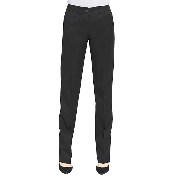 LADIES' TAILORED FRONT STRAIGHT LEG PANT #2280