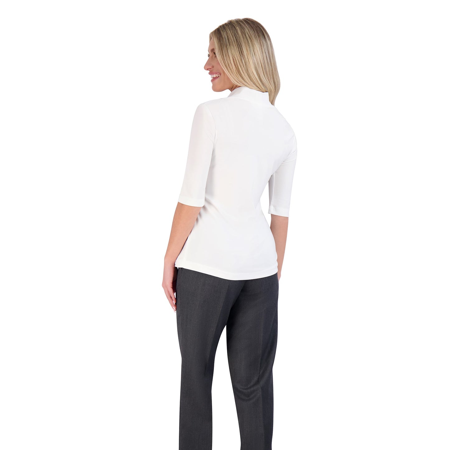 Ladies 3/4 Sleeve Blouse #2438