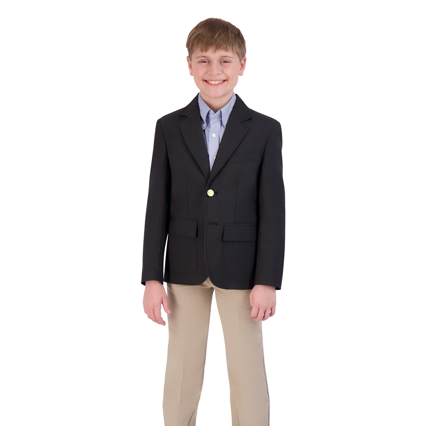 #3000C Boys Husky Single Breasted Blazer
