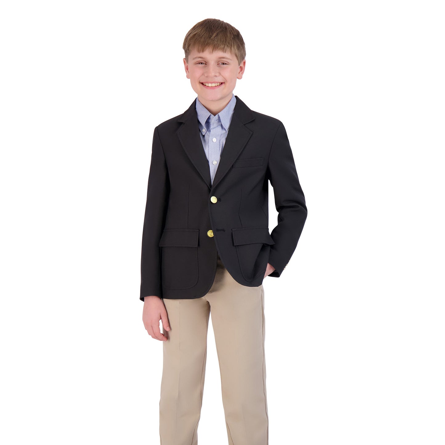 Boys’ 2-Button UltraLux 100% Polyester Blazer #3000C-REG