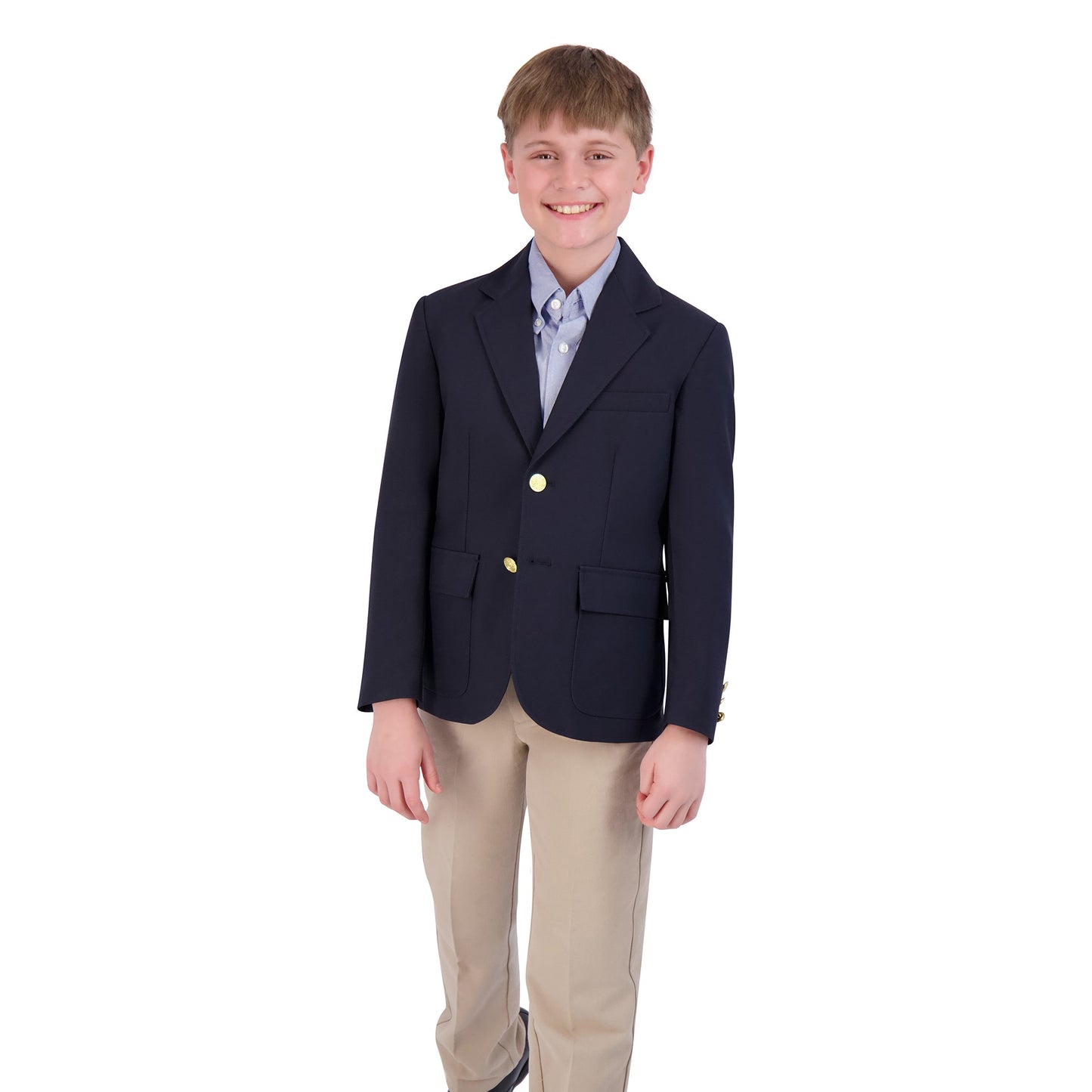 #3000C Boys Husky Single Breasted Blazer
