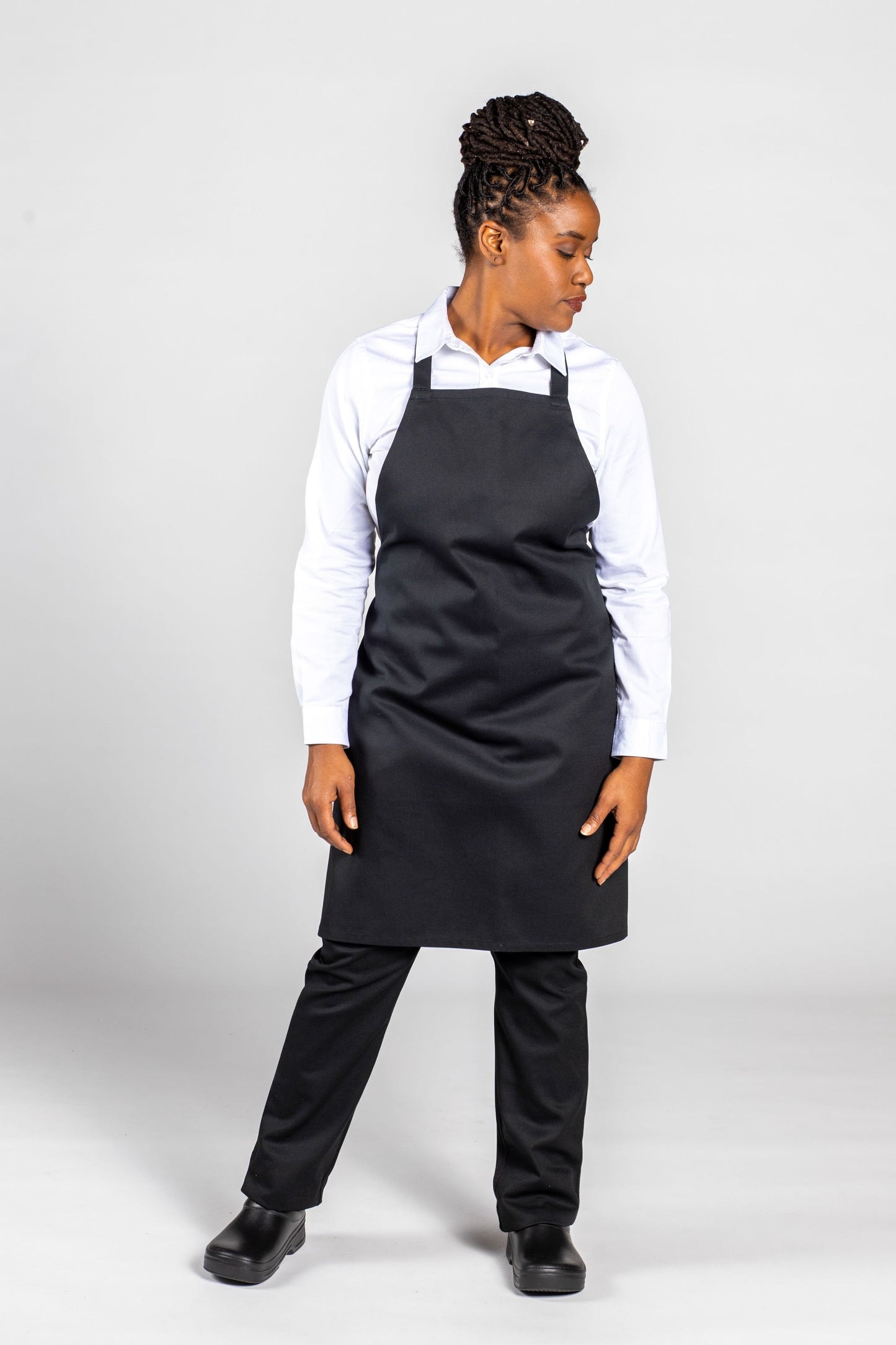 Mid-Length Bib Apron #U3005