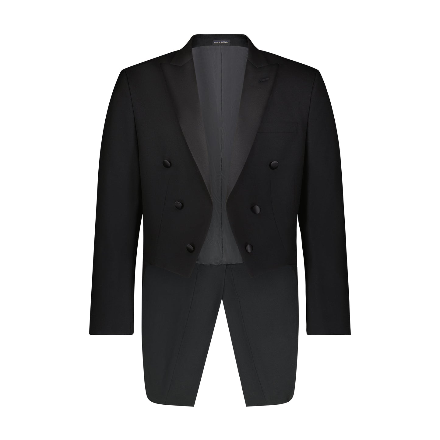 Neil Allyn "Comfort Poly" Men's Black Tailcoat Tuxedo #3017CF