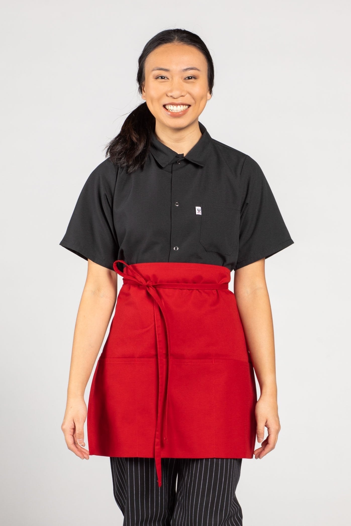Three Pocket Half Waist Apron #3060WS