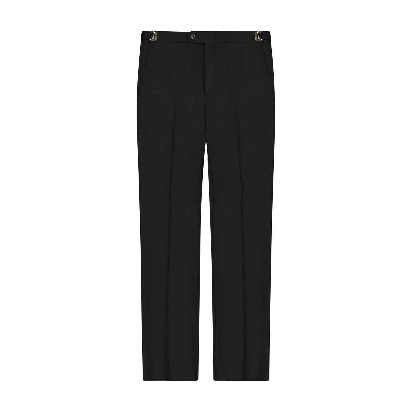 ADJ SLIM FIT FLAT FRONT PANT- NO STRIPE