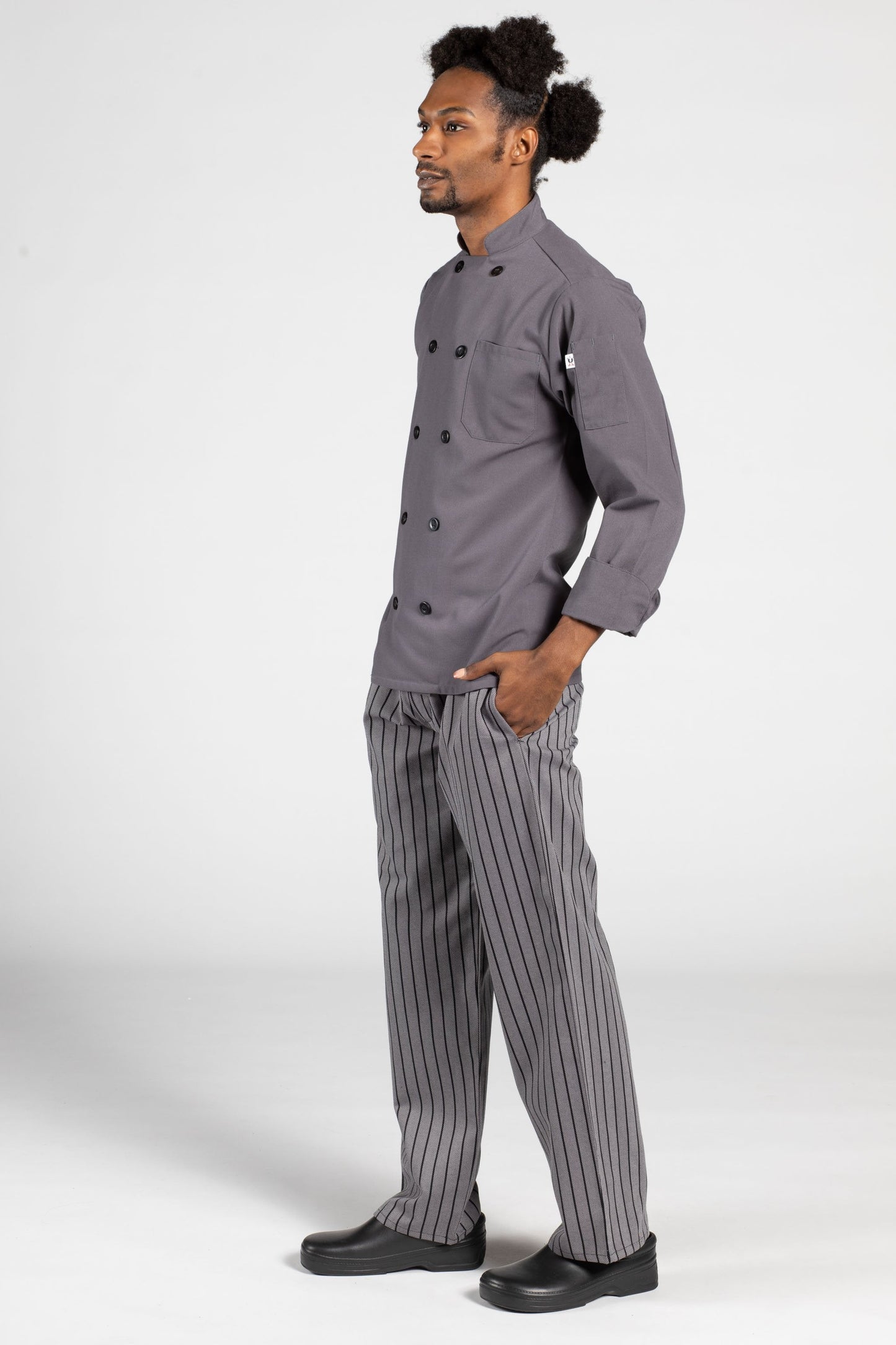 YARN-DYED CHEF PANT