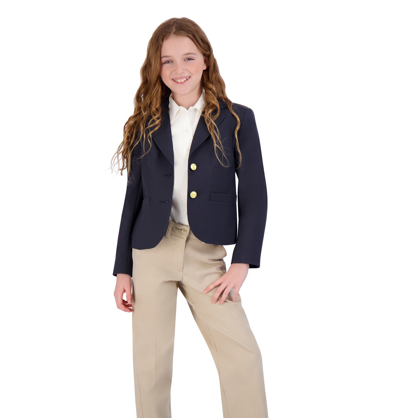 Girls Cropped Blazer #4006