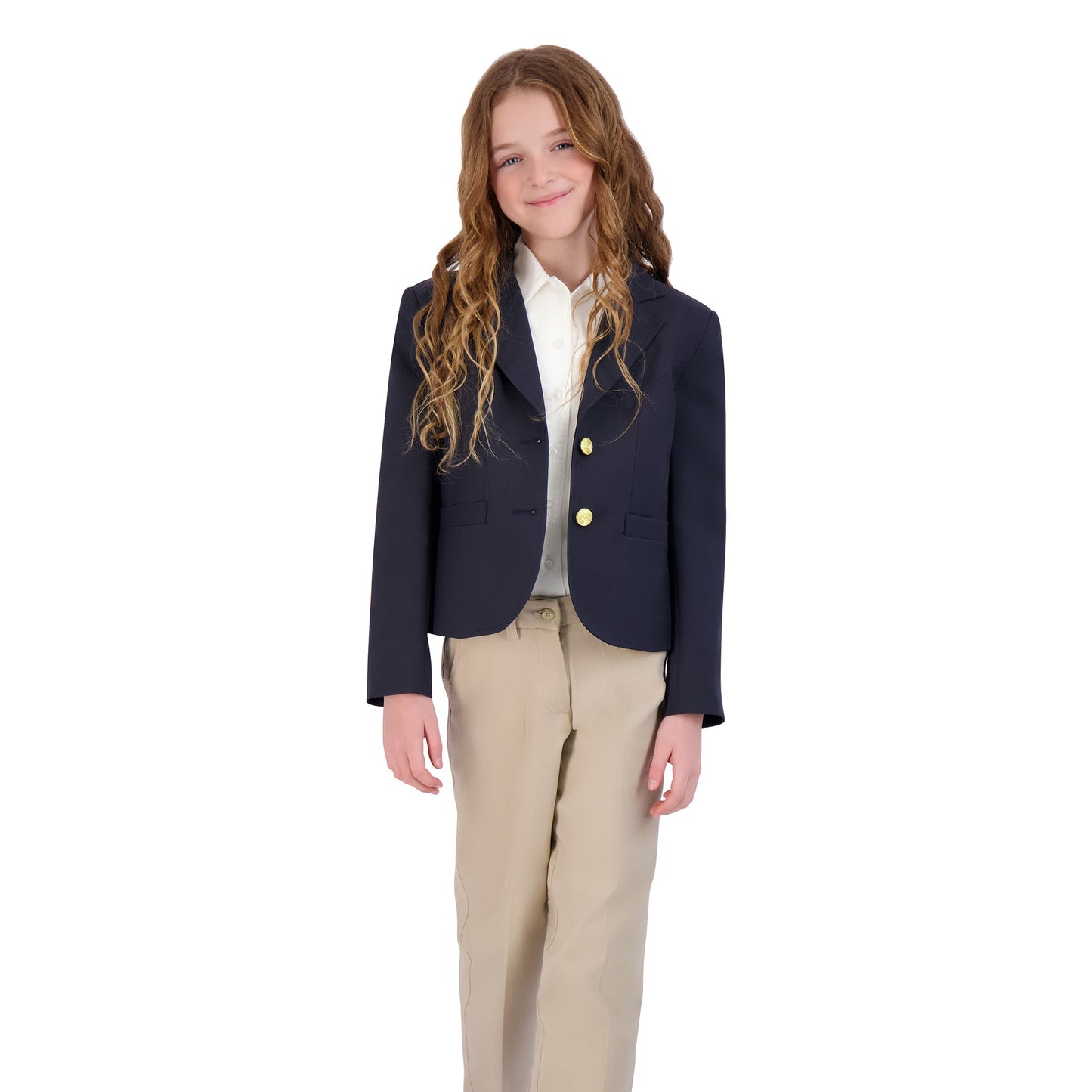Girls Cropped Blazer #4006