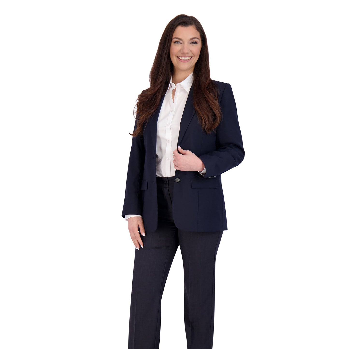 LADIES' PREMIUM 2 BUTTON BLAZER #4103-REG