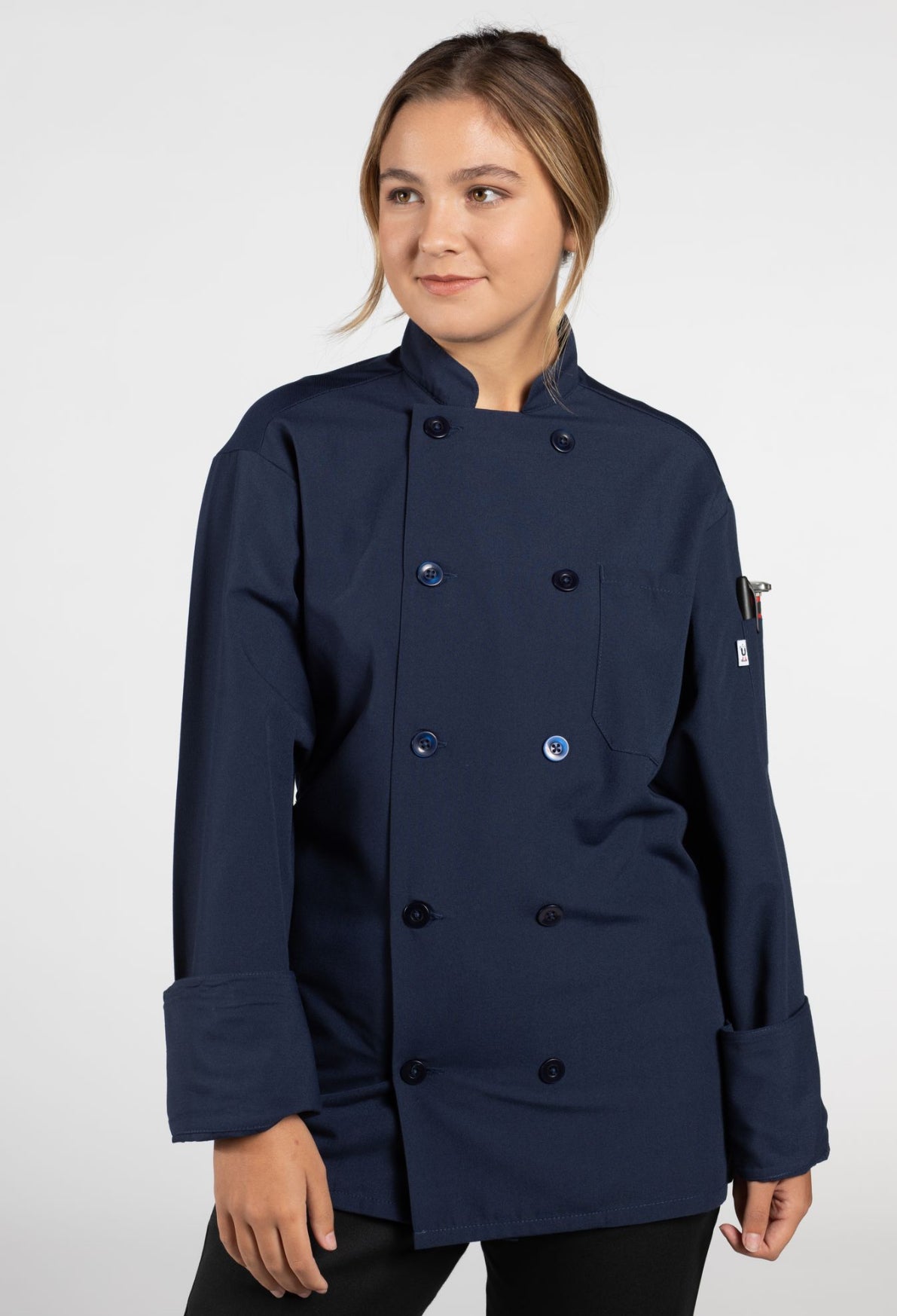 Spun Poly Powerhouse Pro Vent Chef Coat #0422P
