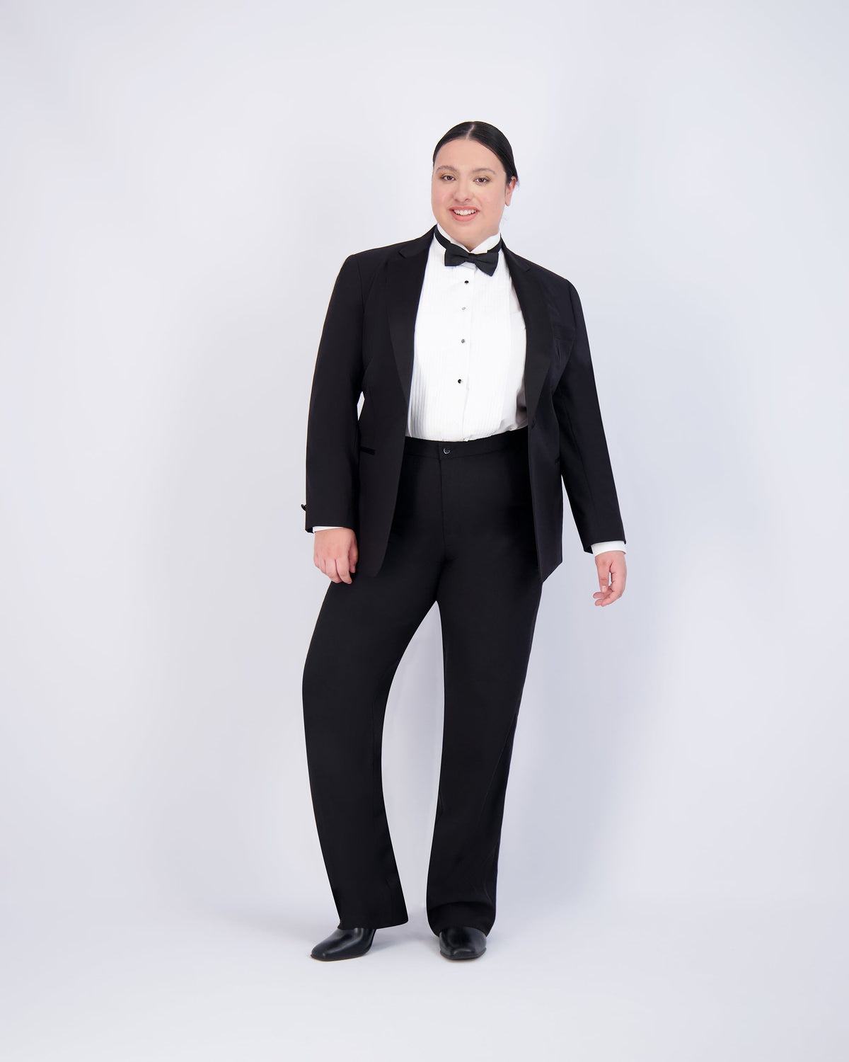 POLYESTER NOTCH LADIES TUXEDO COAT #5002CL