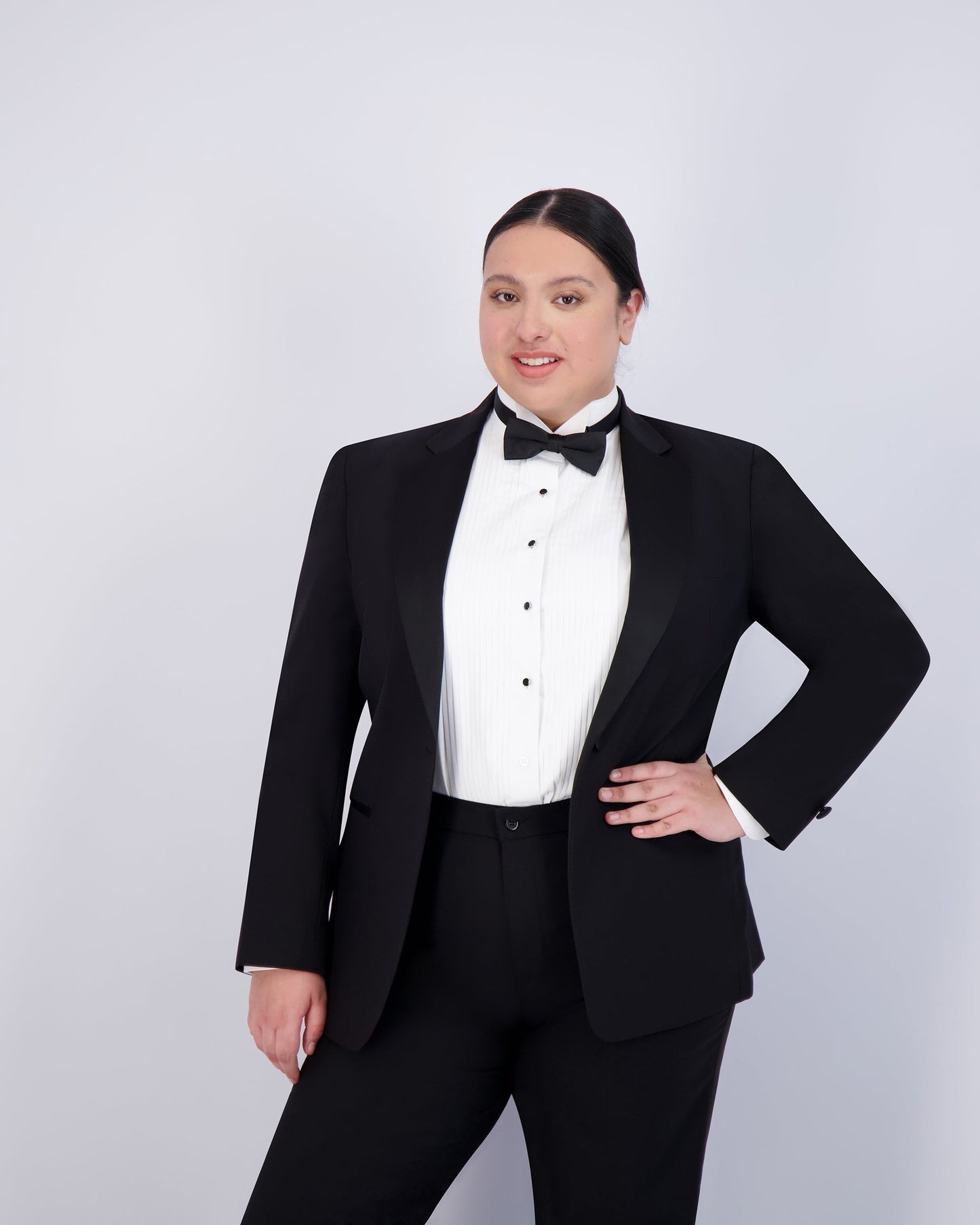WOOL NOTCH LADIES TUXEDO COAT #5002CL