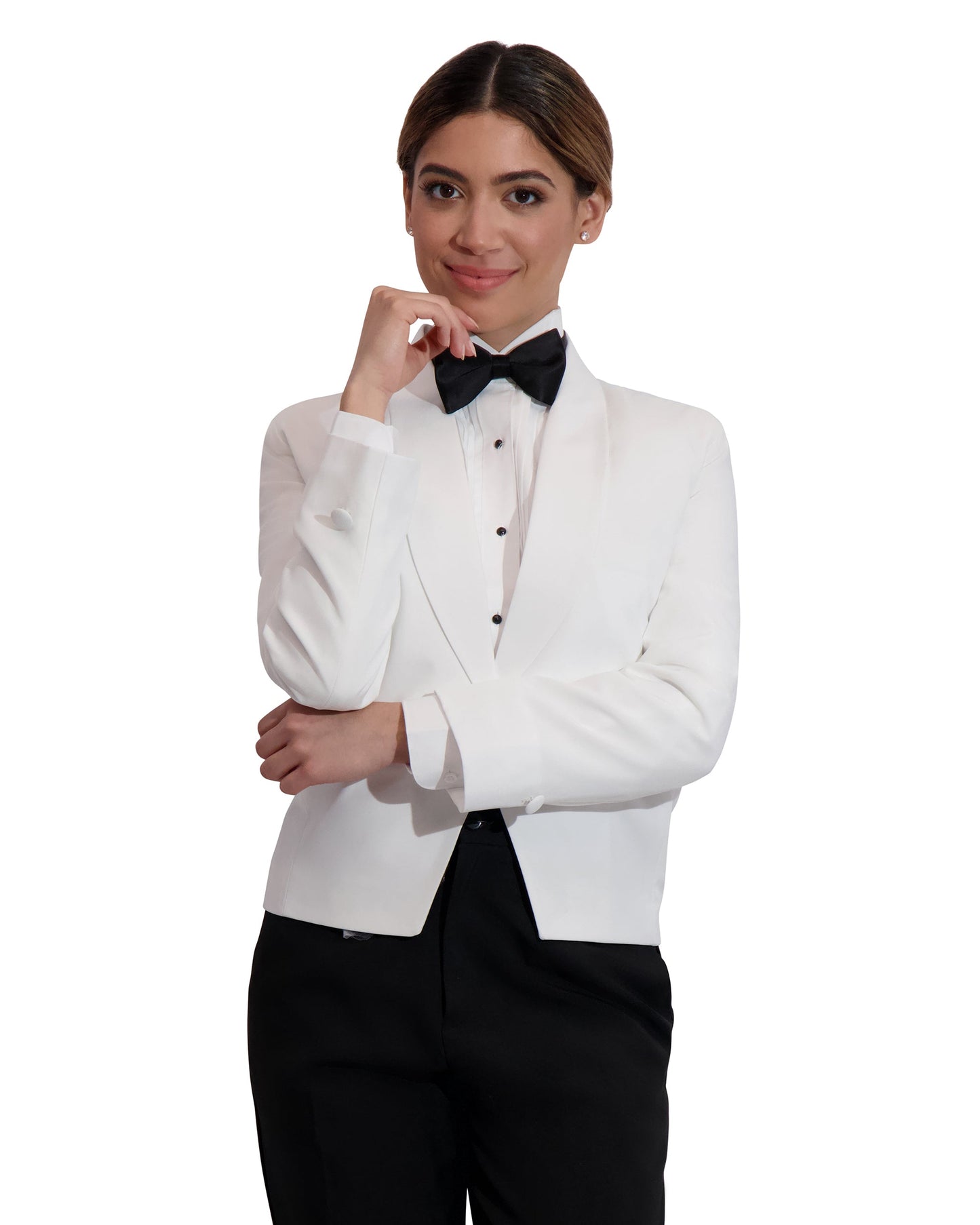 Women’s 1 Button Eton Self Lapel