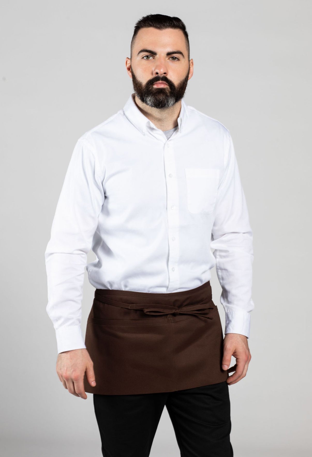 Two-Section Pocket Waist Apron #3065