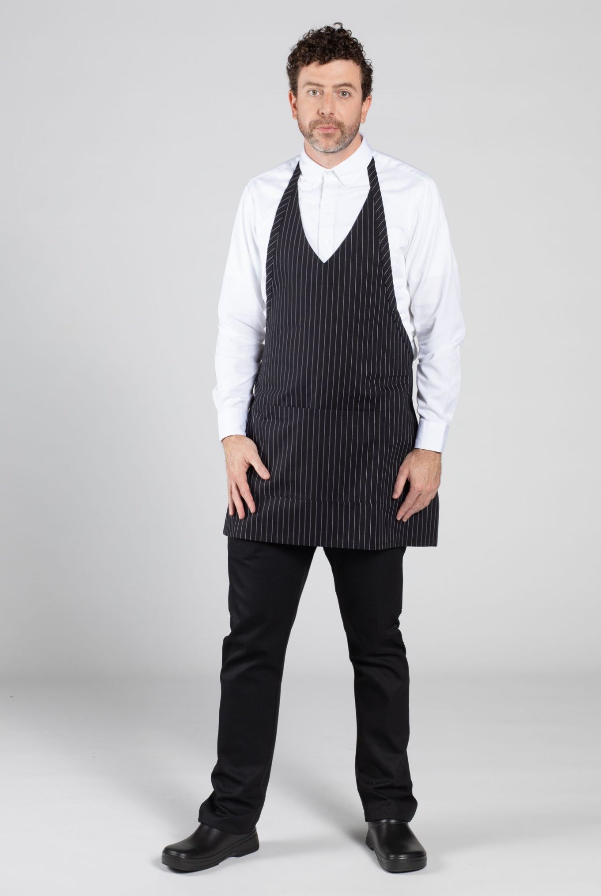 Formal V-Neck Apron #3041
