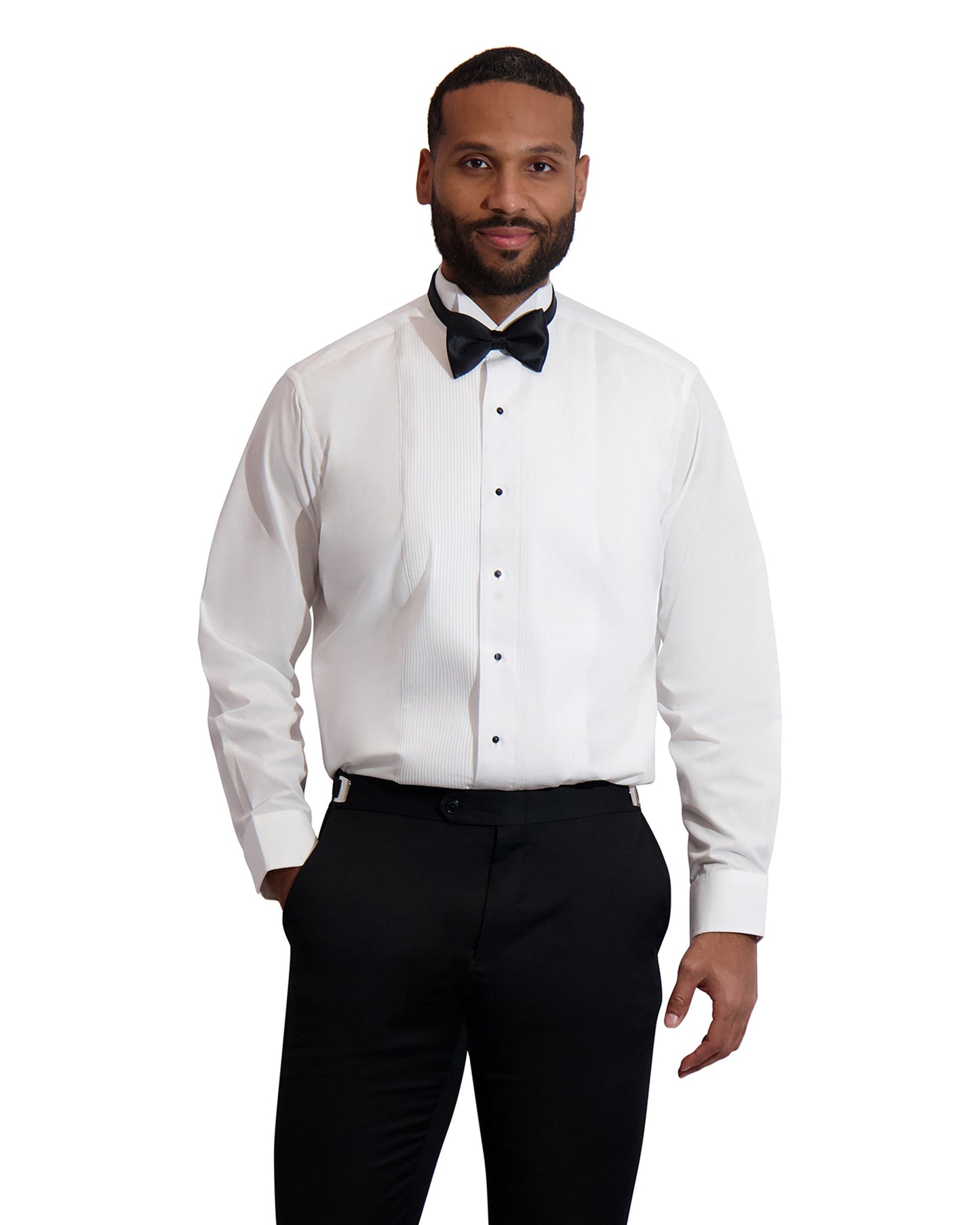 FORMAL WING COLLAR SHIRT WITH FRENCH CUFFS #950SF