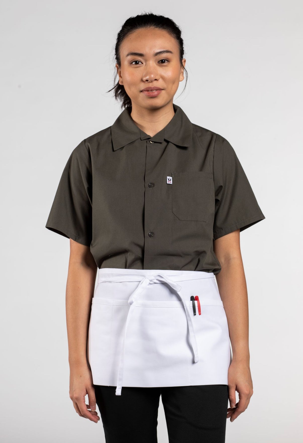Three-Section Pocket Waist Apron #3067