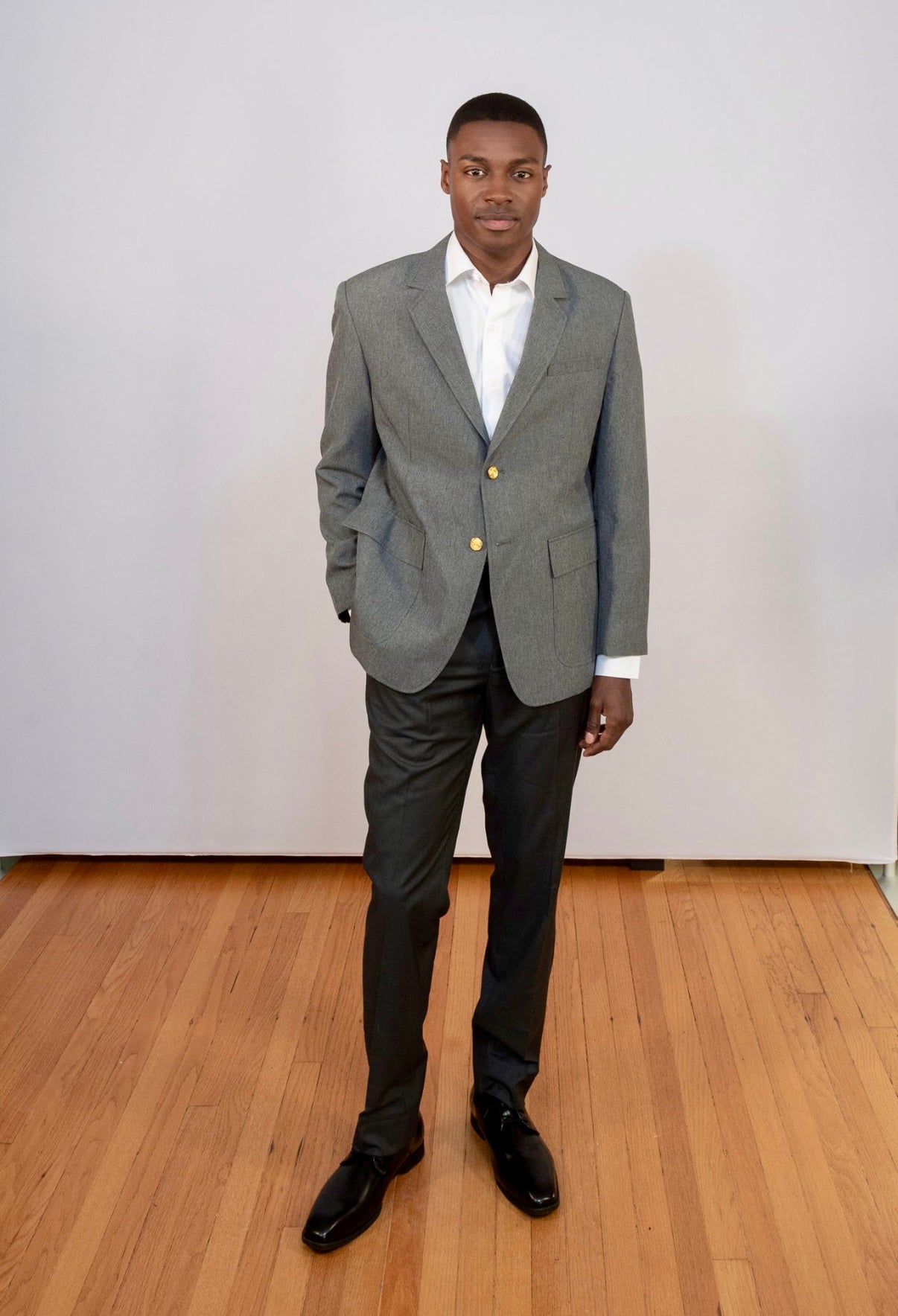 MEN'S REGULAR SINGLE BREASTED BLAZER