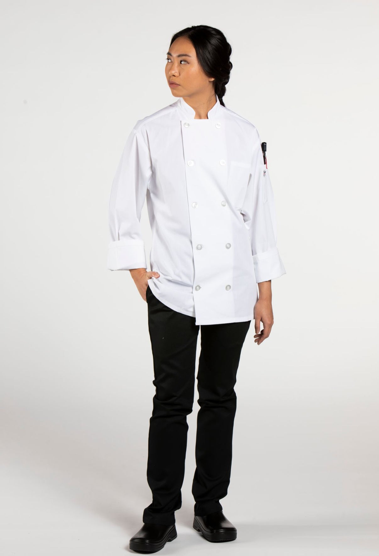 Spun Poly Expediter Chef Coat #0413P