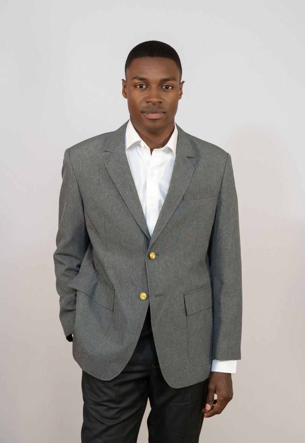 MEN'S REGULAR SINGLE BREASTED BLAZER