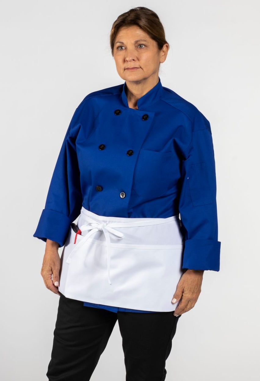 Two-Section Pocket Waist Apron #U3065