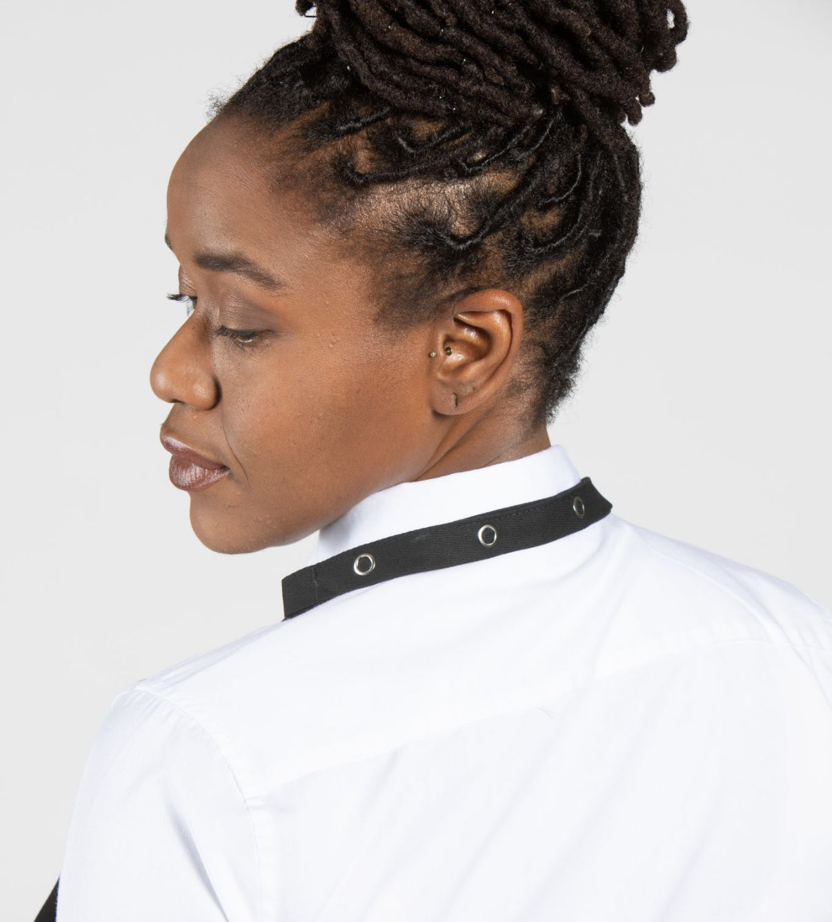 Formal V-Neck Apron #3041