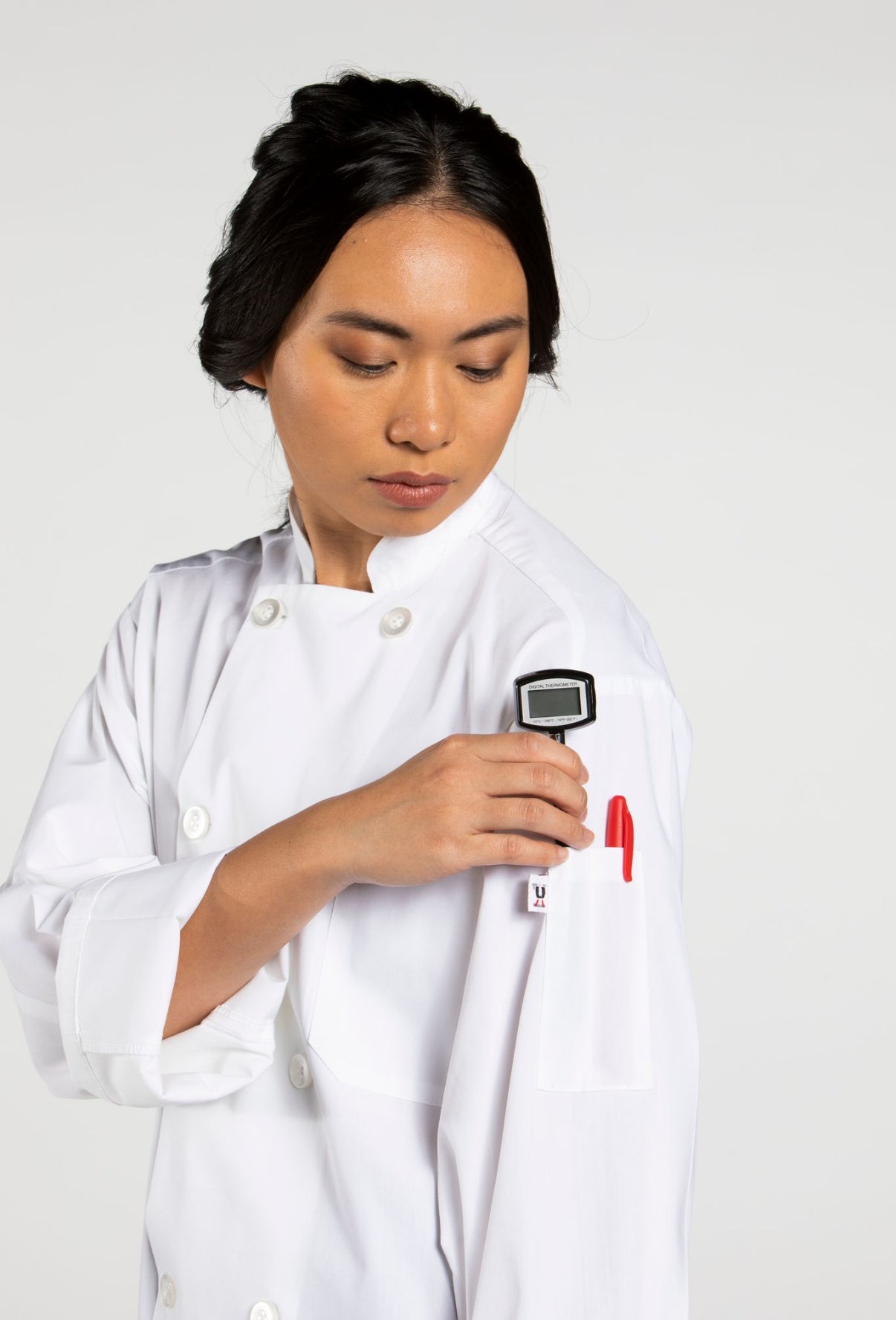 Spun Poly Expediter Chef Coat #0413P