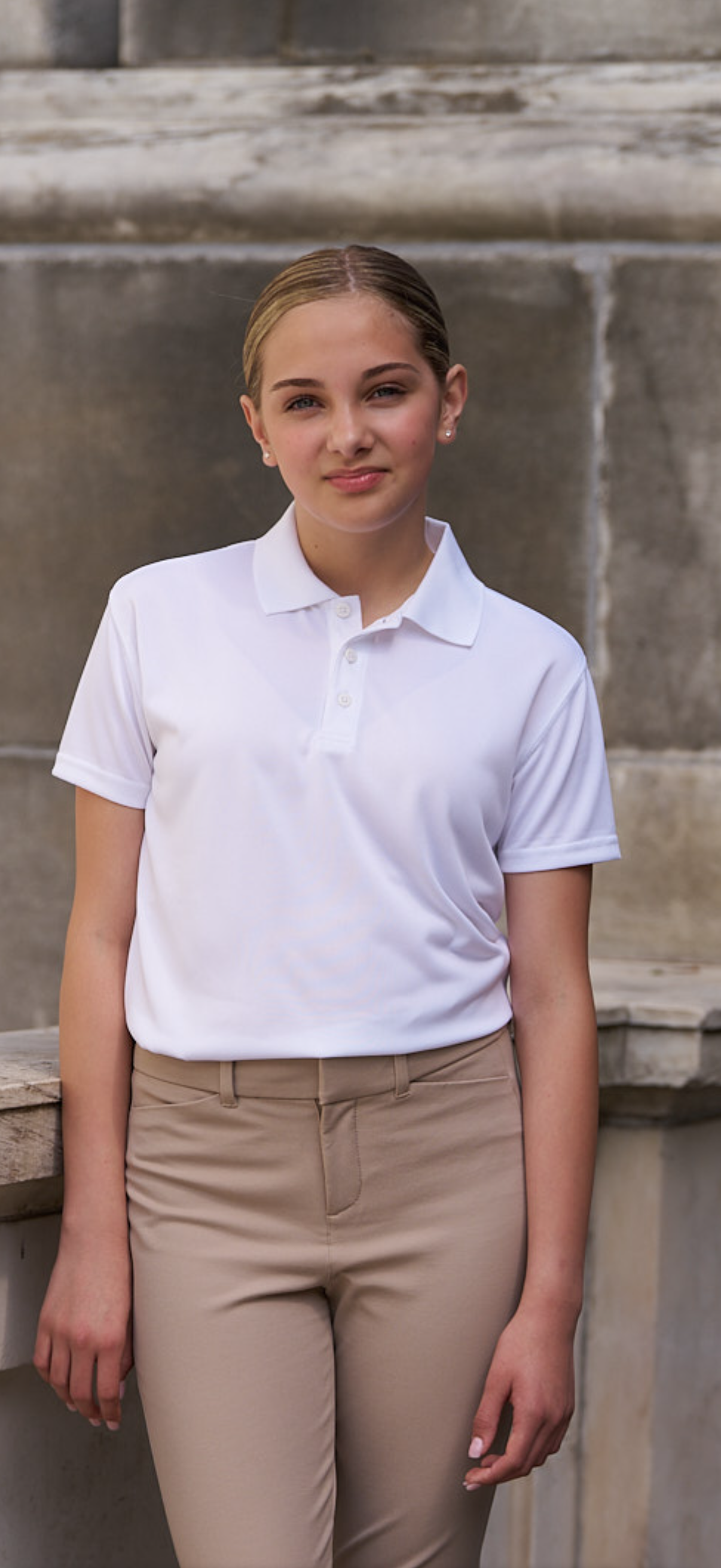 Children's Polyester Polo #52TJ01-R