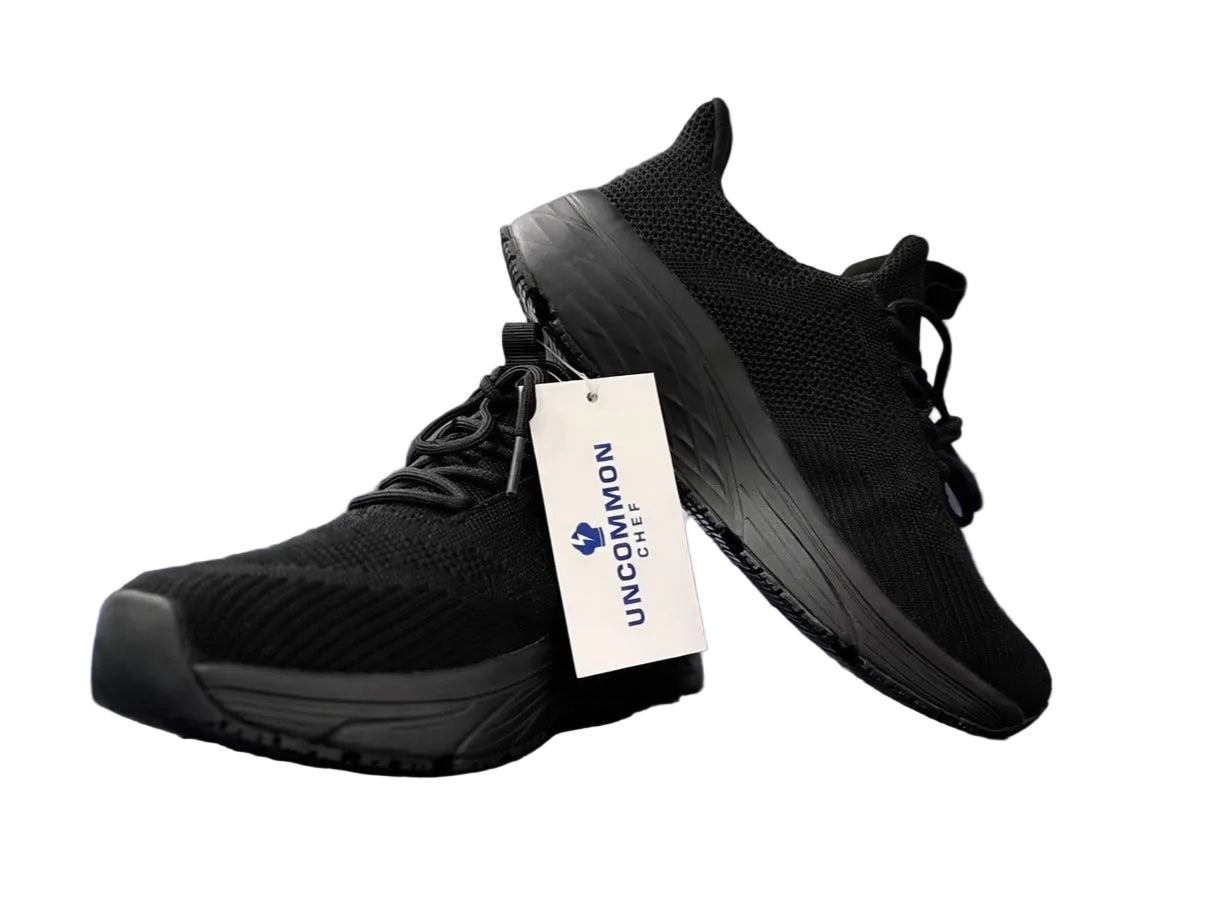 Men's Non-Slip Water Repellant Knit Chef Sneaker #UC4100-M