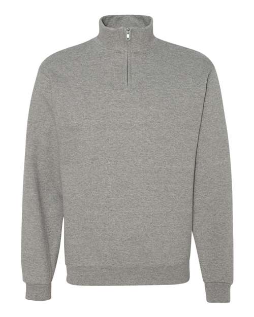 Unisex Collar Quarter-Zip Sweatshirt