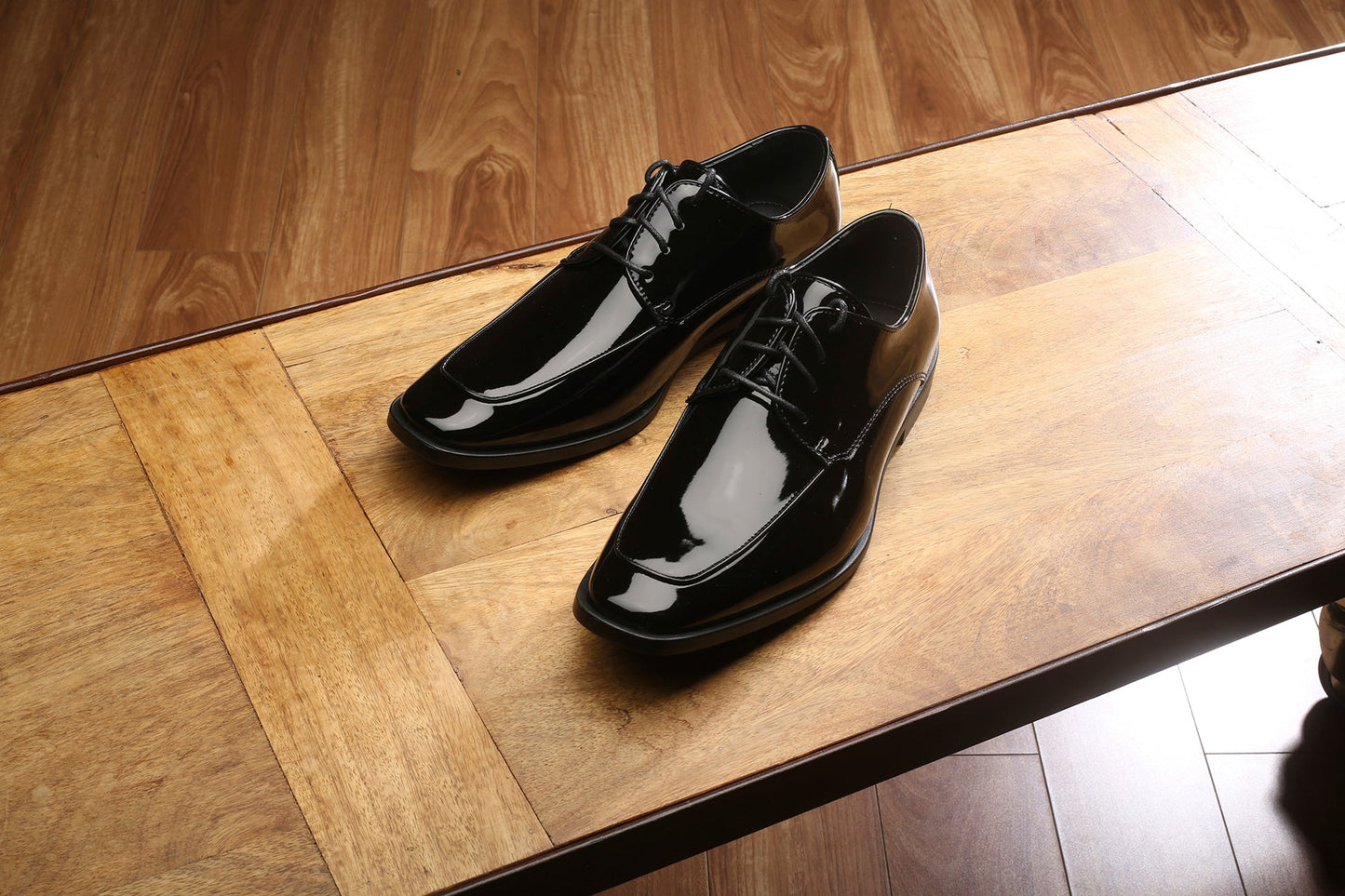 BOYS MONACO SHOE - BLACK. #S115-B *Final Sale*