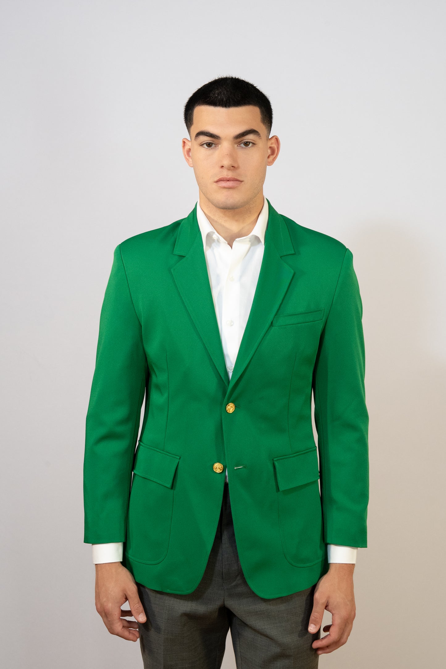 MEN'S LONG SINGLE BREASTED BLAZER #1000