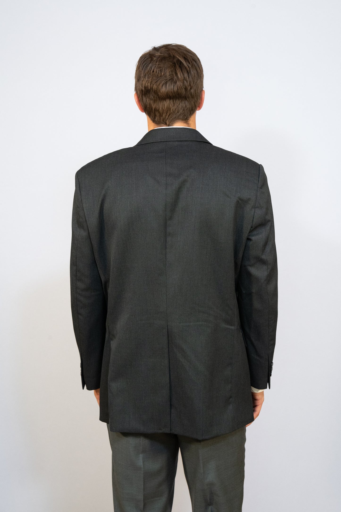MEN'S SHORT SINGLE BREASTED BLAZER #1050-HEA
