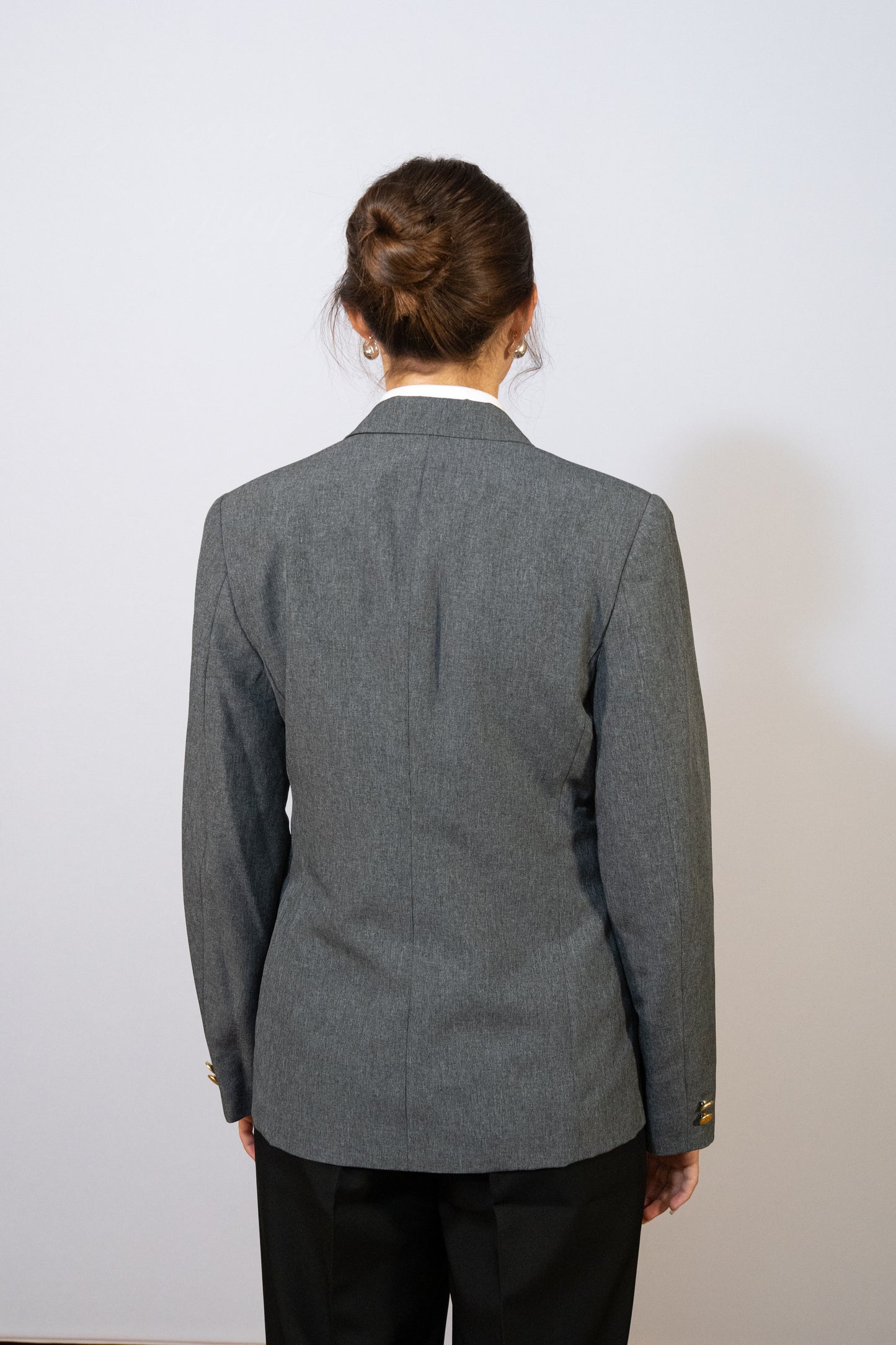 LADIES COAT 100% POLYESTER #2000-HEA