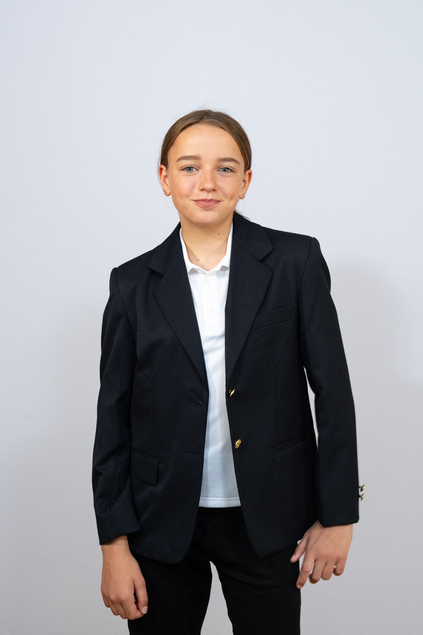 Girl's Single Breasted Easywear Blazer #4050