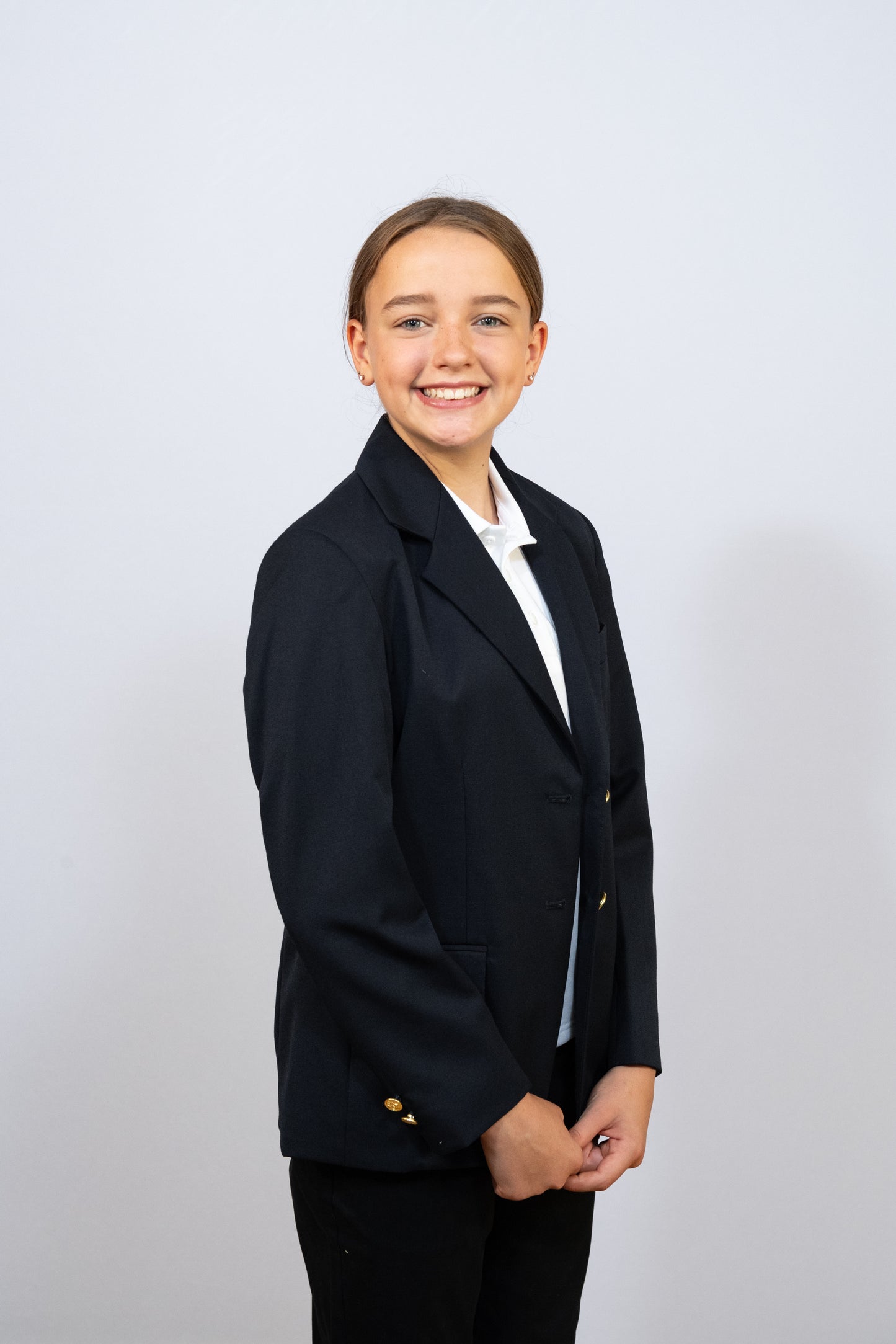 Girl's Single Breasted Easywear Blazer #4050