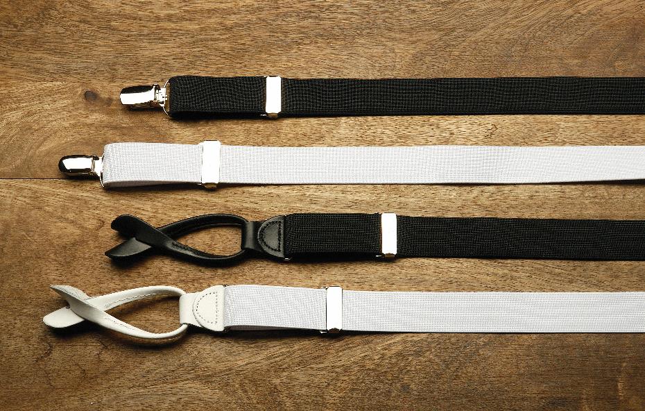 BOYS CLIP SUSPENDER #244C-BK