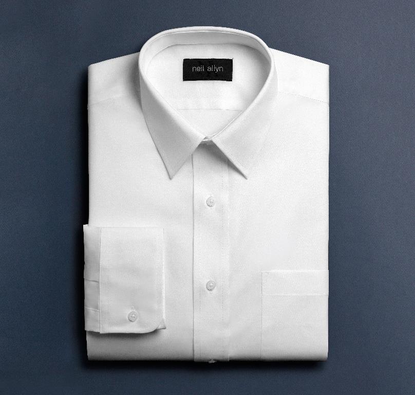 Men’s Slim Fit Straight Point Dress Shirt #2070SF