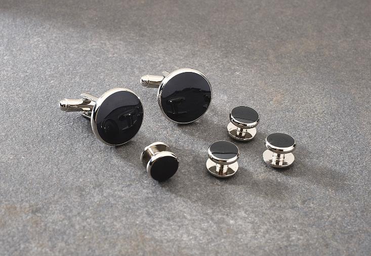 MEN CUFFLINKS SILVER