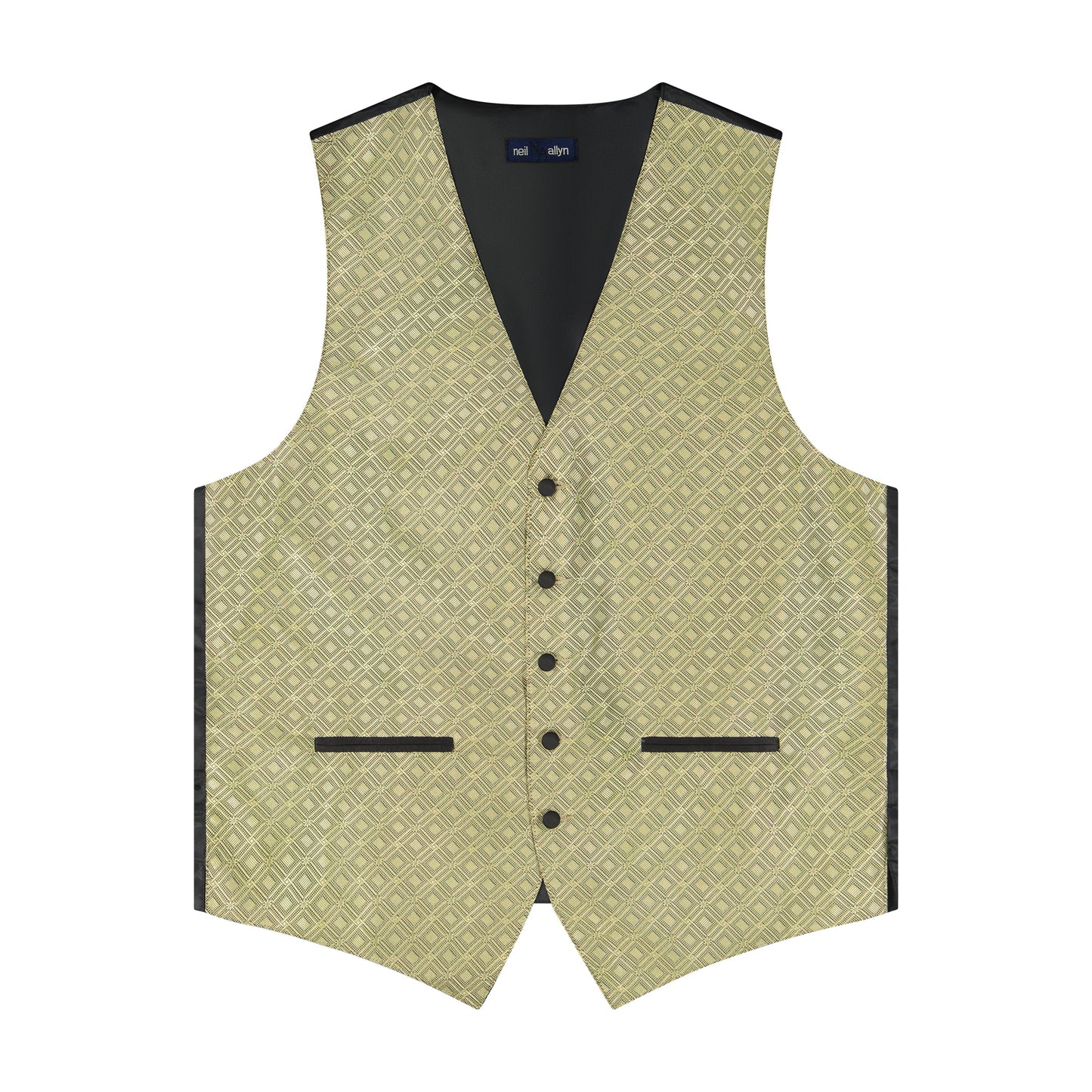 MENS FASHION VEST SEPARATE - GOLD