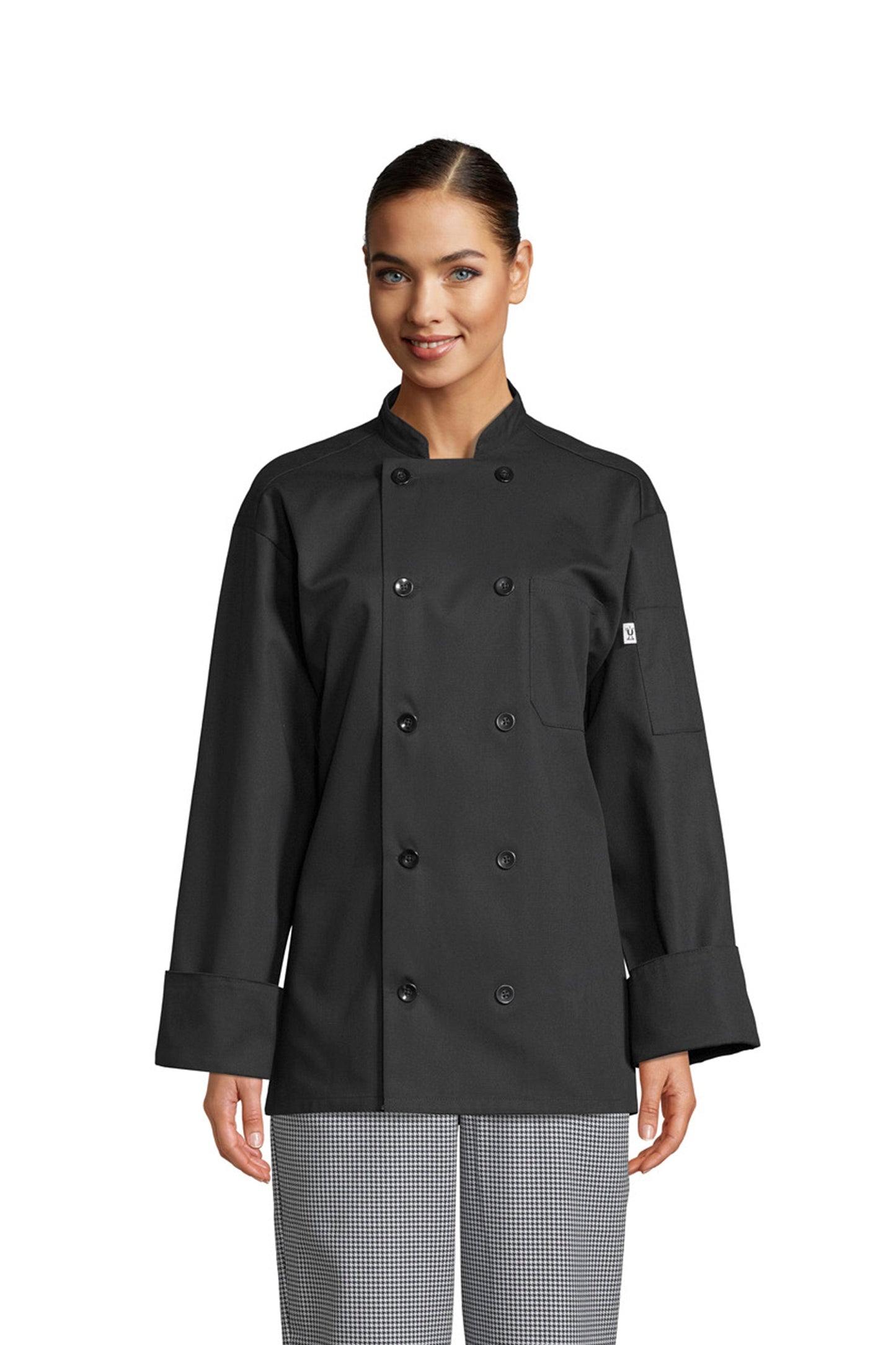 Spun Poly Workhorse Chef Coat #0402P **CLOSEOUT**